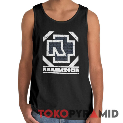 Vintage Rammstein Band Logo Tank Top Vintage Rammstein Band Logo Tank Top