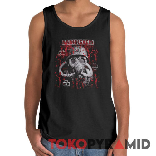 Vintage Rammstein Blood Artwork Tank Top Vintage Rammstein Blood Artwork Tank Top