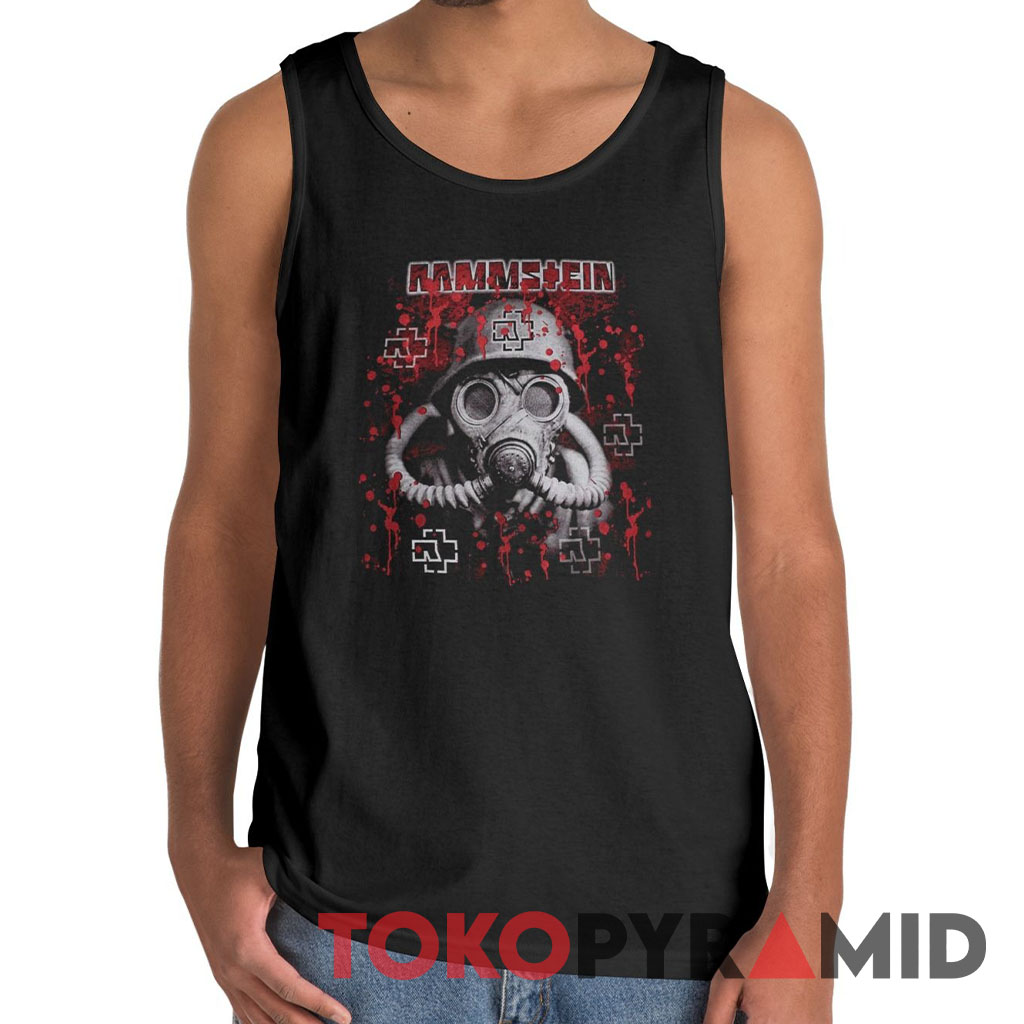 Vintage Rammstein Blood Artwork Tank Top Vintage Rammstein Blood Artwork Tank Top