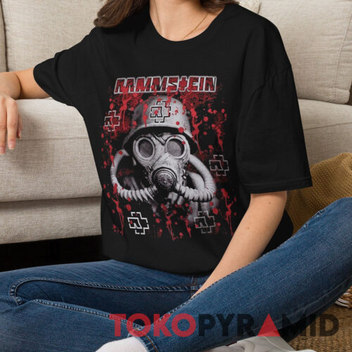 Vintage Rammstein Blood Artwork Tee Vintage Rammstein Blood Artwork Tee