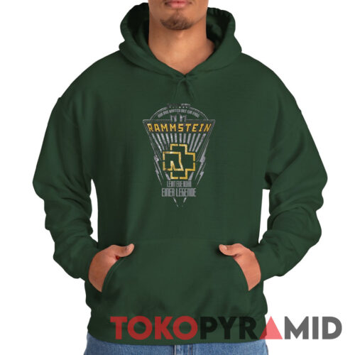 Vintage Rammstein Einer Legende Hoodie