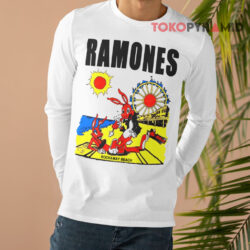 Vintage Ramones 1988 Rockaway Beach Long sleeved
