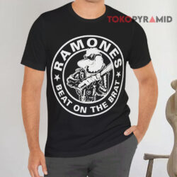Vintage Ramones Beat On The Brat Black T shirt