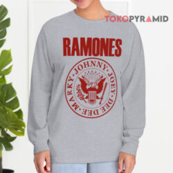 Vintage Ramones Johnny Joey Deedee Marky Long sleeved