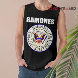 Vintage Ramones Logo Presidential Seal Shirt 2 Vintage Ramones Logo Presidential Seal Tank Top