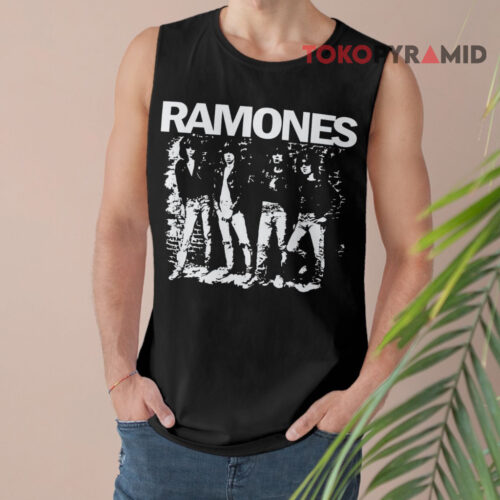 Vintage Ramones Photo Band Tank Top Vintage Ramones Photo Band Tank Top