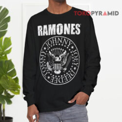 Vintage Ramones Presidential Seal Band Logo Shirt 4 Vintage Ramones Presidential Seal Band Logo Long sleeved