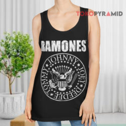 Vintage Ramones Presidential Seal Band Logo Shirt 2 Vintage Ramones Presidential Seal Band Logo Tank Top