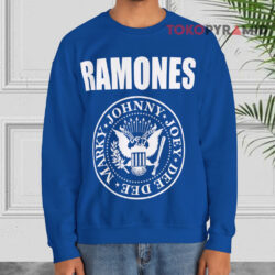 Vintage Ramones Punk Presidential Seal Band Shirt 3 Vintage Ramones Punk Presidential Seal Band Sweatshirt