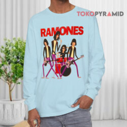 Vintage Ramones Shag Name Lock Up Shirt 4 Vintage Ramones Shag Name Lock Up Long sleeved