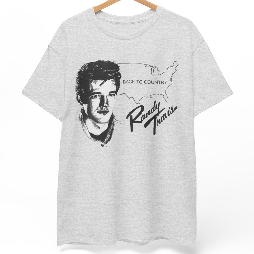 Vintage Randy Travis Back To Country Shirt Vintage Randy Travis Back To Country Shirt