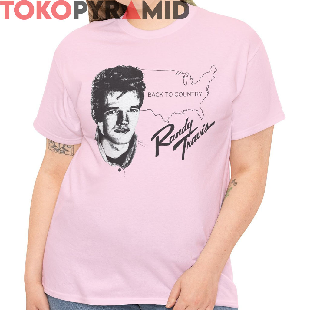 Vintage Randy Travis Back To Country Shirt Vintage Randy Travis Back To Country Shirt
