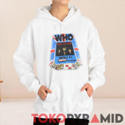 Vintage Rare 1982 The Who The Clash Buffalo Ny Shirt Hoodie