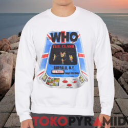 Vintage Rare 1982 The Who The Clash Buffalo Ny Shirt Sweatshirt