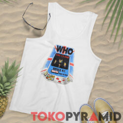 Vintage Rare 1982 The Who The Clash Buffalo Ny Shirt Tank Top