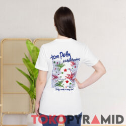 Vintage Rare 1995 Tom Petty Dogs With Wings Tour Shirt 2 sided Back T shirt