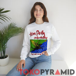 Vintage Rare 1995 Tom Petty Dogs With Wings Tour Shirt 2 sided Sweatshirt