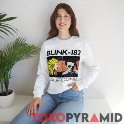 Vintage Rare Blink 182 California Shirt Sweatshirt