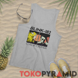 Vintage Rare Blink 182 California Shirt 4 Vintage Rare Blink 182 California Shirt Tank Top