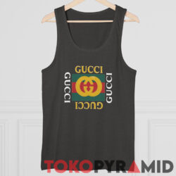 Vintage Rare Bootleg Gucci Logo Shirt Tank Top
