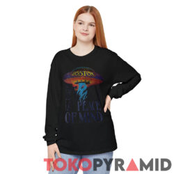 Vintage Rare Boston Peace Of Mind Shirt Long SLeeve