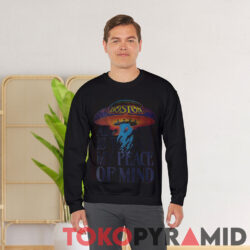 Vintage Rare Boston Peace Of Mind Shirt 4 Vintage Rare Boston Peace Of Mind Shirt Sweatshirt