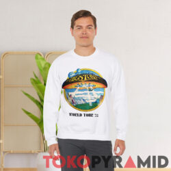 Vintage Rare Boston World Tour 1978 Shirt 1 Vintage Rare Boston World Tour 1978 Sweatshirt