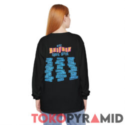 Vintage Rare Britney Spears The Britney Tour 2001 Shirt 6 Vintage Rare Britney Spears The Britney Tour 2001 Shirt Back Long Sleeve