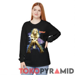 Vintage Rare Britney Spears The Britney Tour 2001 Shirt 5 Vintage Rare Britney Spears The Britney Tour 2001 Shirt Front Long Sleeve