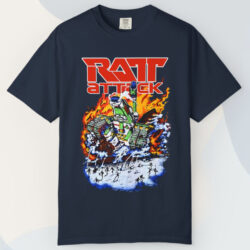 Vintage Ratt Attack Patrol 1985 T shirt