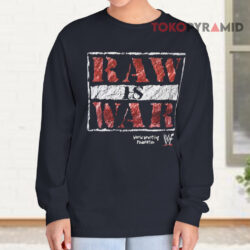 Vintage Raw Is War Wwf Long sleeved