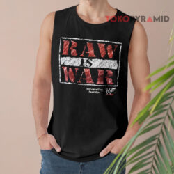 Vintage Raw Is War Wwf Tank Top