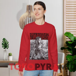 Vintage Red Hot Chili Peppers Naked Lady T-shirt 2 Vintage Red Hot Chili Peppers Naked Lady T shirt Red Sweatshirt