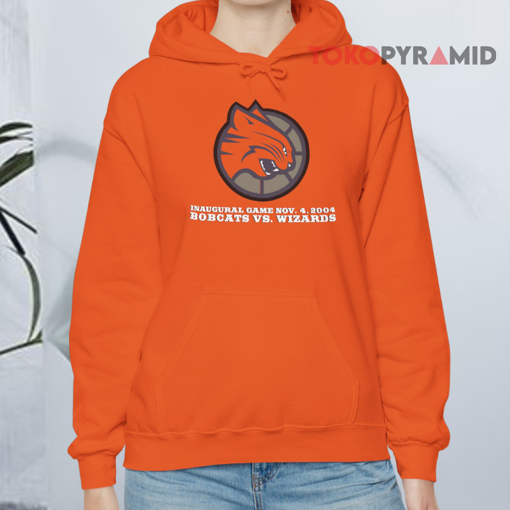 Vintage Reebok 2004 Charlotte Bobcats Inaugural Game Hoodie Vintage Reebok 2004 Charlotte Bobcats Inaugural Game Hoodie