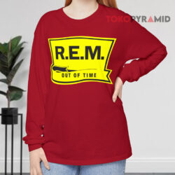 Vintage REM Out Of Time Shirt 4 Vintage Rem Out Of Time Long sleeved