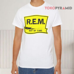 Vintage Rem Out Of Time White T shirt