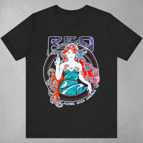 Vintage Reo Speedwagon Flying Over America T shirt Vintage Reo Speedwagon Flying Over America T shirt