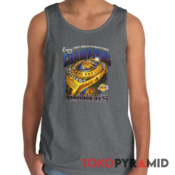 Vintage Ring Lakers 2001 Back To Back NBA Champions Tank Top