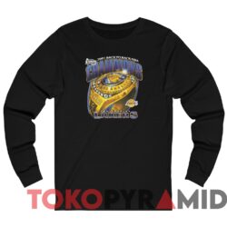 Vintage Ring Lakers 2001 Back To Back NBA Champions Tee 2 Vintage Ring Lakers 2001 Back To Back NBA Champions Tee Black Long sleeved