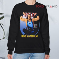 Vintage Rob Van Dam RVD WWF WWE Shirt 3 Vintage Rob Van Dam Rvd Wwf Wwe Sweatshirt