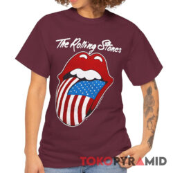 Vintage Rolling Stones 1981 North American Tour 2-sided T-shirt 2 Vintage Rolling Stones 1981 North American Tour Shirt Front