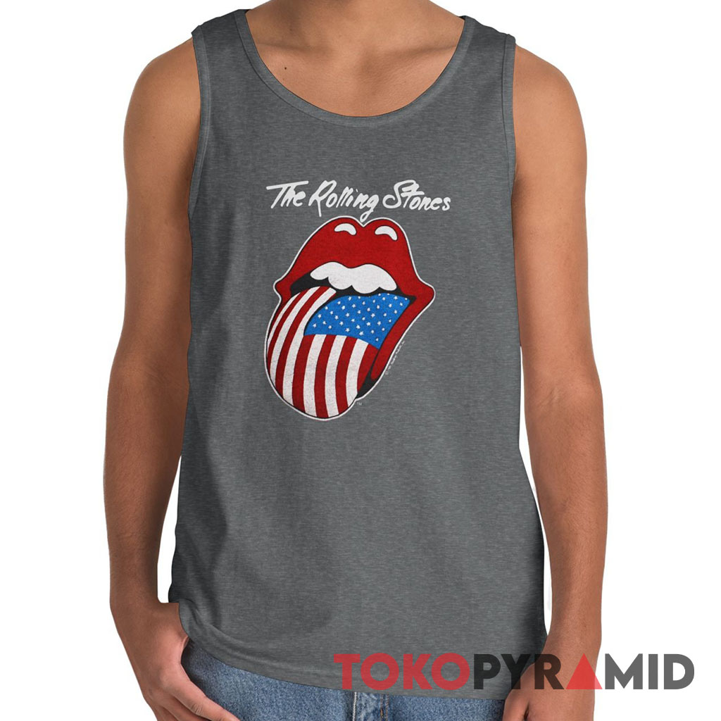 Vintage Rolling Stones 1981 North American Tour Tank Top Vintage Rolling Stones 1981 North American Tour Tank Top