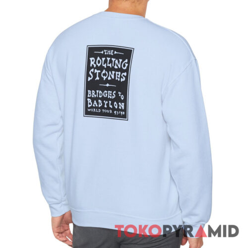 Vintage Rolling Stones 1997 Bridges To Babylon World Tour Sweatshirt