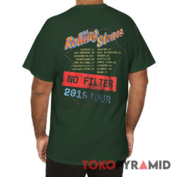 Vintage Rolling Stones 2019 No Filter Parking Lot Tour Shirt Back