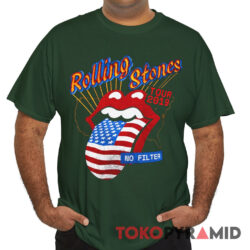 Vintage Rolling Stones 2019 No Filter Parking Lot Tour Shirt Front