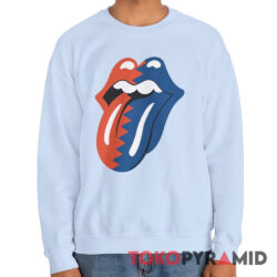 Vintage Rolling Stones Big Mouth Tongue Logo Rare Sweatshirt