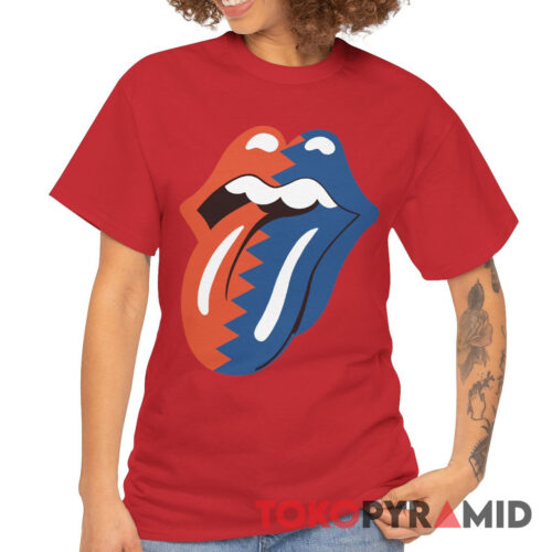 Vintage Rolling Stones Big Mouth Tongue Logo Rare T Shirt