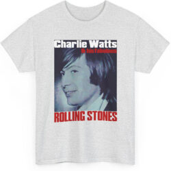 Vintage Rolling Stones Charlie Watts Drummer And His Fabulous Rare Shirt