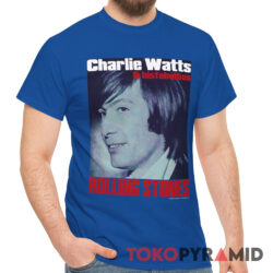 Vintage Rolling Stones Charlie Watts Drummer And His Fabulous Rare T Shirt