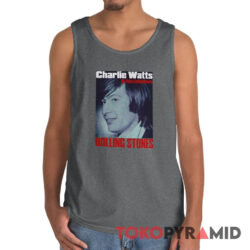 Vintage Rolling Stones Charlie Watts Drummer And His Fabulous Rare Tank Top